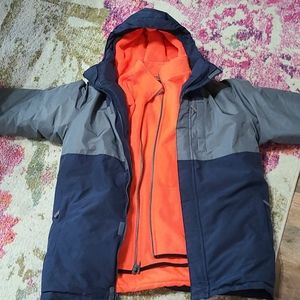 3 in 1 boys winter jacket